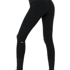 Alosoft Size S High Waisted Black Leggings